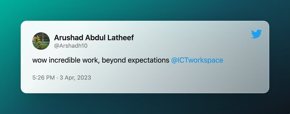 The Inner Circle Workspace tweet media