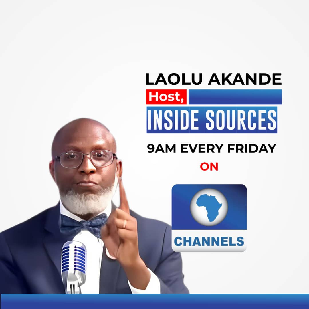 jarmari01's tweet image. #InsideSources resumes at 9 am tomorrow on @channelstv with @akandeoj.