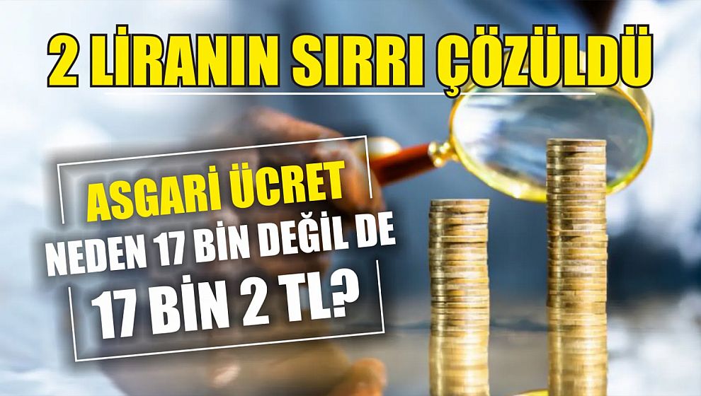 haberiskelesi's tweet image. Asgari ücretteki 2 TL'nin sırrı çözüldü!
#2TL #asgariuecret 

haberiskelesi.com/2023/12/29/asg…