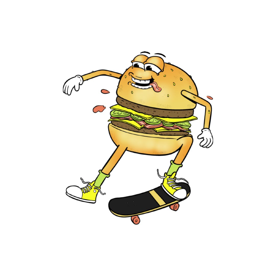 Proyectacido's tweet photo. #TezosCommunity  
- name : "hamburger doing ollie north"  
-1 edition. 
 - 2 $XTZ       https://t.co/26tdSUqXwT… #NFT #CleanNFT #cleanNFTs #xtz #NFTCollector #tezos #tezosnft #NFTs #tezoscollectors #tezosartweek #NFTGiveaways #tezosart #skate #skateboarding
📷 https://t.co/litQFsaNH6