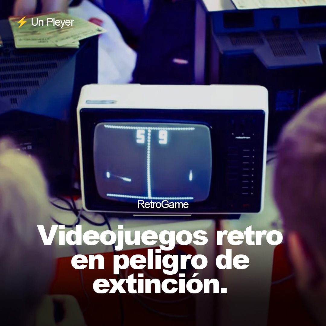 unpleyer's tweet photo. Los videojuegos están en peligro de extinción. Un estudio de @GameHistoryOrg señala que el 87% de los juegos retro podría desaparecer en el corto plazo.
👉Nota: https://t.co/H83gUklXl3

#retrogames #videojuegos #estudio #retro #extincion https://t.co/Az8dGZ1HuX