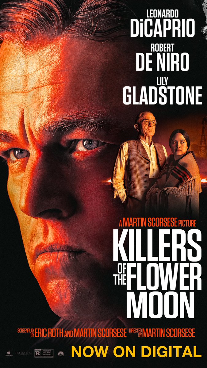 CONTEST: We have 5 digital codes to give away for Martin Scorsese’s KILLERS OF THE FLOWER MOON! Like and RT this tweet to enter.