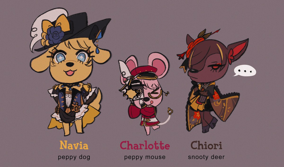 furinuwi's tweet photo. here's all the animal crossing x fontaine doodles

#genshinimpact https://t.co/Vp8tqeXuk4