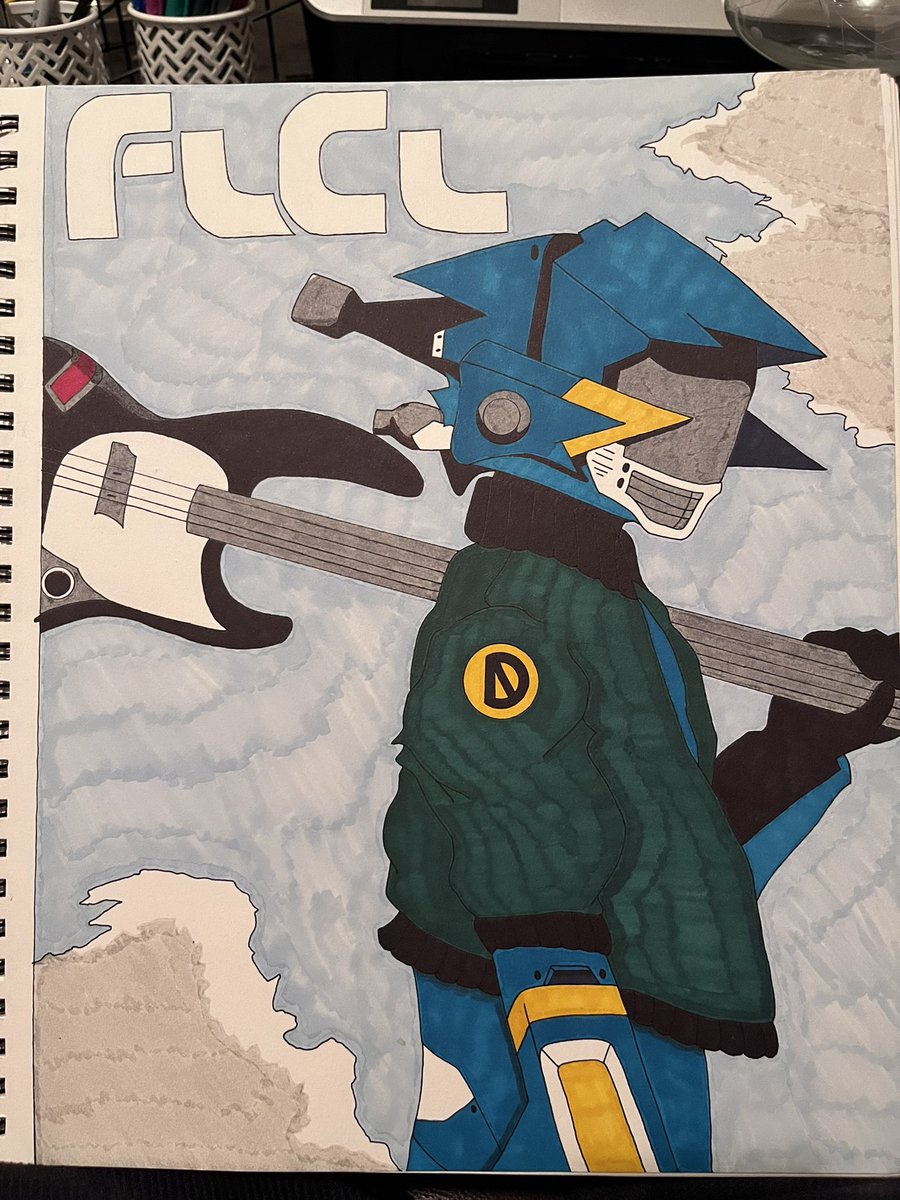 darrion_722's tweet photo. I’ve finished Canti🤖

[Credit]
Music: SPIT IN MY FACE! -ThxSoMch
Edit By:  irRedemption (YouTube)

#drawing #art #artistsontwitter #aesthetic #progress #sketch #dope #anime #flcl #flcledit https://t.co/k1arGu7slg