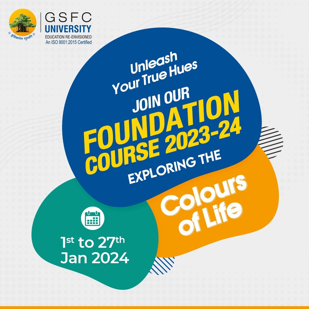 profgrsinha's tweet image. This is what makes us unique!
#gsfcuniversity #gsfcu #foundationcourse #Vadodara #Gujarat @GSFCUniversity @GSFCIndia