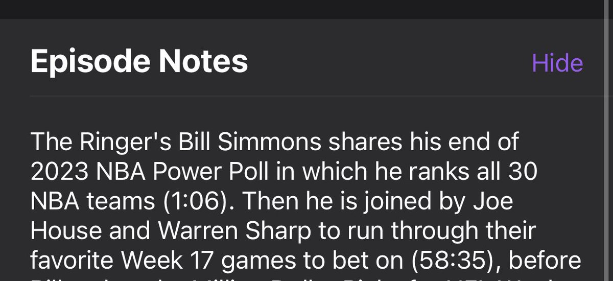 If you voluntarily listen to a 57 minute Bill Simmons monologue ranking every NBA team, please seek help.