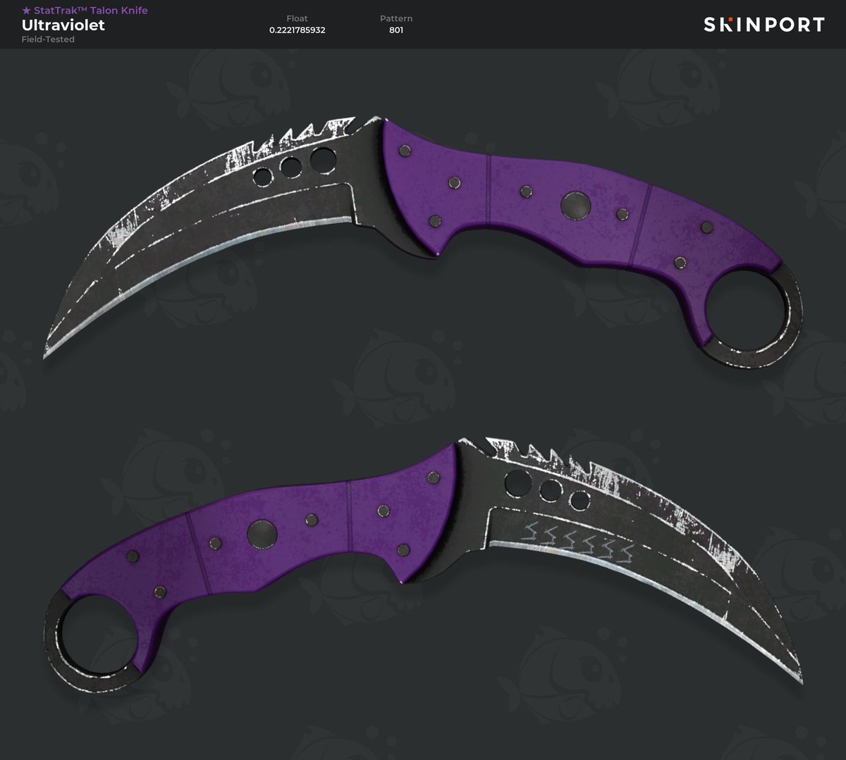 zerkacsgo's tweet photo. Stattrak Talon Knife FT
Follow, like and RT https://t.co/7SeXHIPuRJ