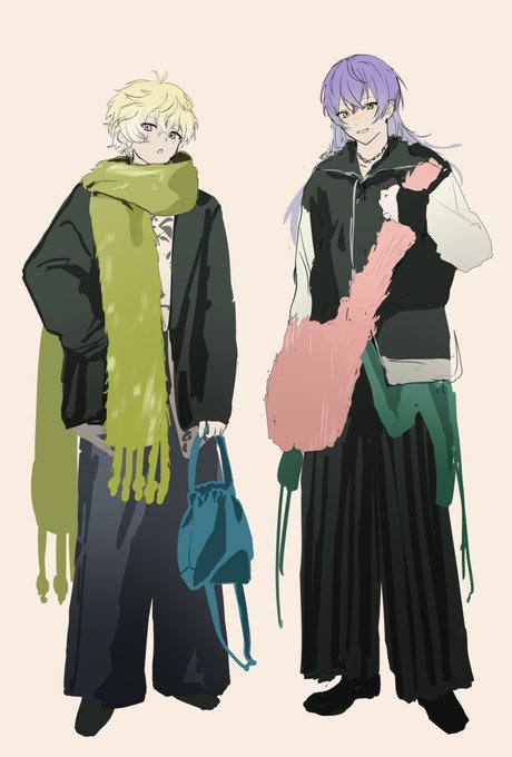 西2人に着せたい冬服