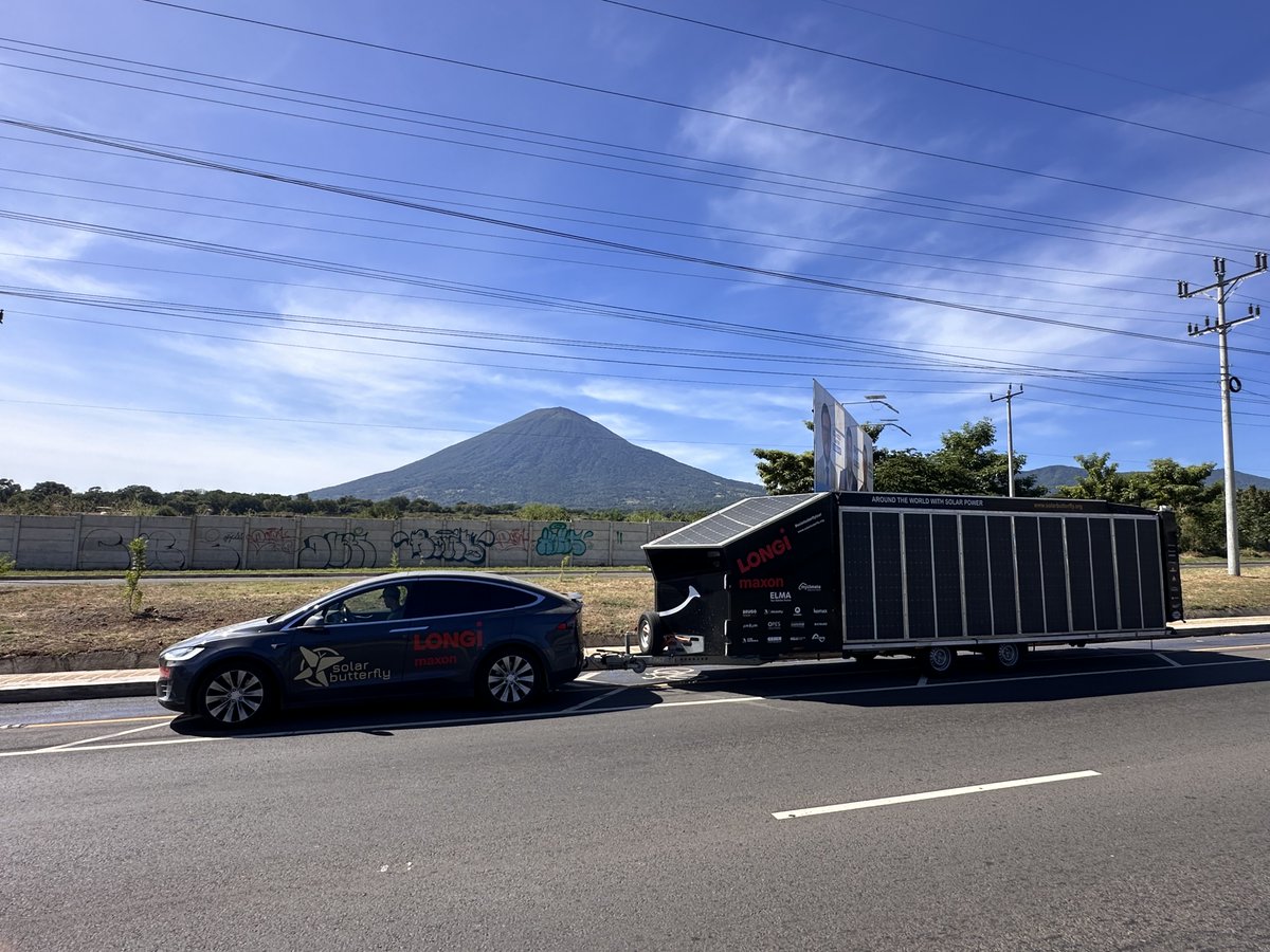 Three days of traversing the picturesque landscapes of #Honduras have brought us to the border with #Nicaragua, and we're keeping our fingers crossed for a smooth crossing tomorrow.

Stay tuned for more adventure!
#SolarButterflyTour #LongiSolar #Ecotravel