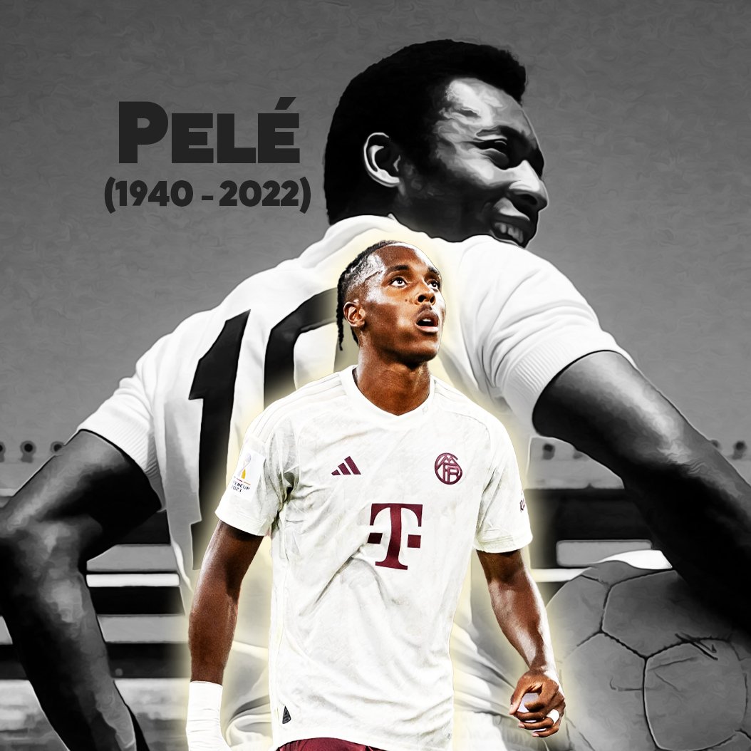 Mathys Tel sur @Pele 😥: 'Lors de mon premier but en Bundesliga, Pelé à fait un petit commentaire : 'Le premier d'une longue série.' Et je m'en suis rendu compte le jour de son enterrement. J'aurai pu y répondre si j'avais vu son message avant...' youtube.com/shorts/NxfhOBQ…