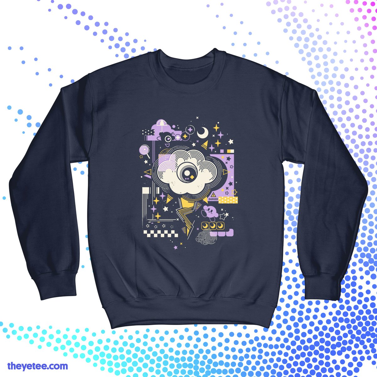 カービィ 「Been having some pretty nasty weather la」|The Yetee 🌈のイラスト