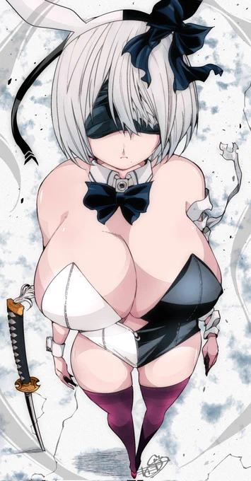 2b/バニーソード  #NieRAutomata