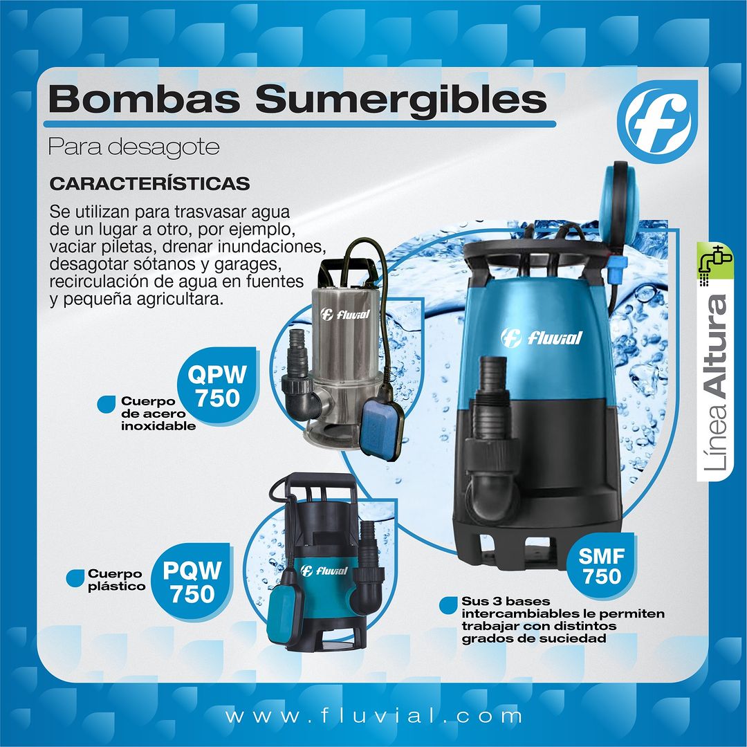 jornadainstalar's tweet image. Conocé la línea de bombas sumergibles para desagote. Diferentes modelos destinados a diferentes usos. Fáciles de usar, no requieren instalación ni armado.

jornadasinstalar.com.ar

#electrobombas #bombasdeagua #bombassumergibles #waterpump #submersiblepump #riego