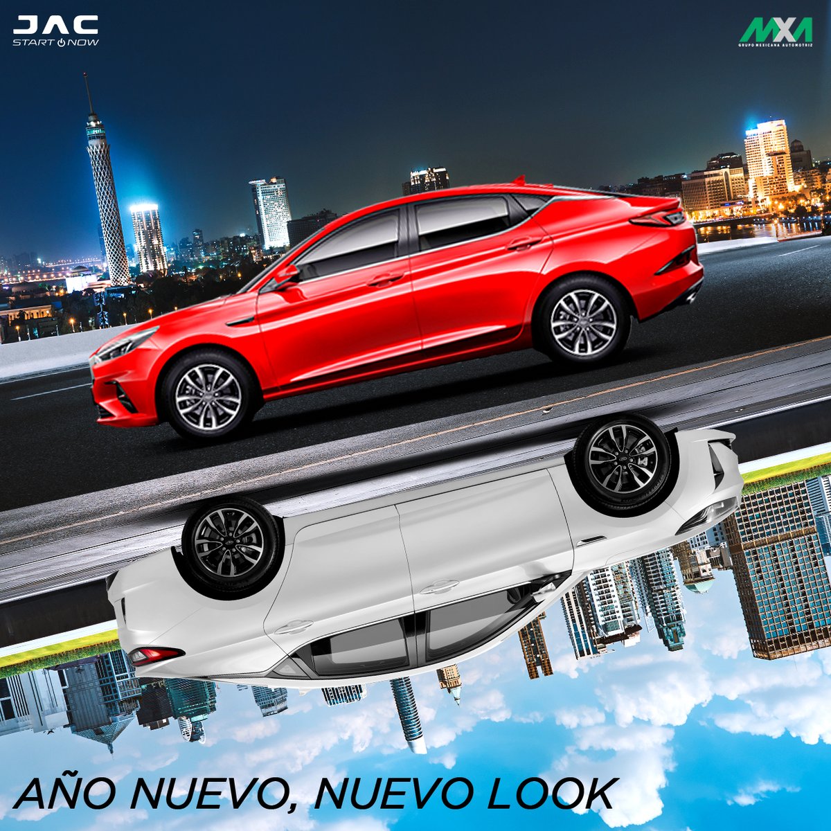 JacStoreMonter1's tweet photo. Descubre el camino del futuro. ESTE 2024, tu viaje comienza con un nuevo JAC y un nuevo look 🙌✨

🖥️ Cotiza, aparta y compra tu JAC en:
☎️ 8110012000
📲 8117594686

#Jac #JacMonterrey #EJ7 #J7 https://t.co/szjTp1KqVj