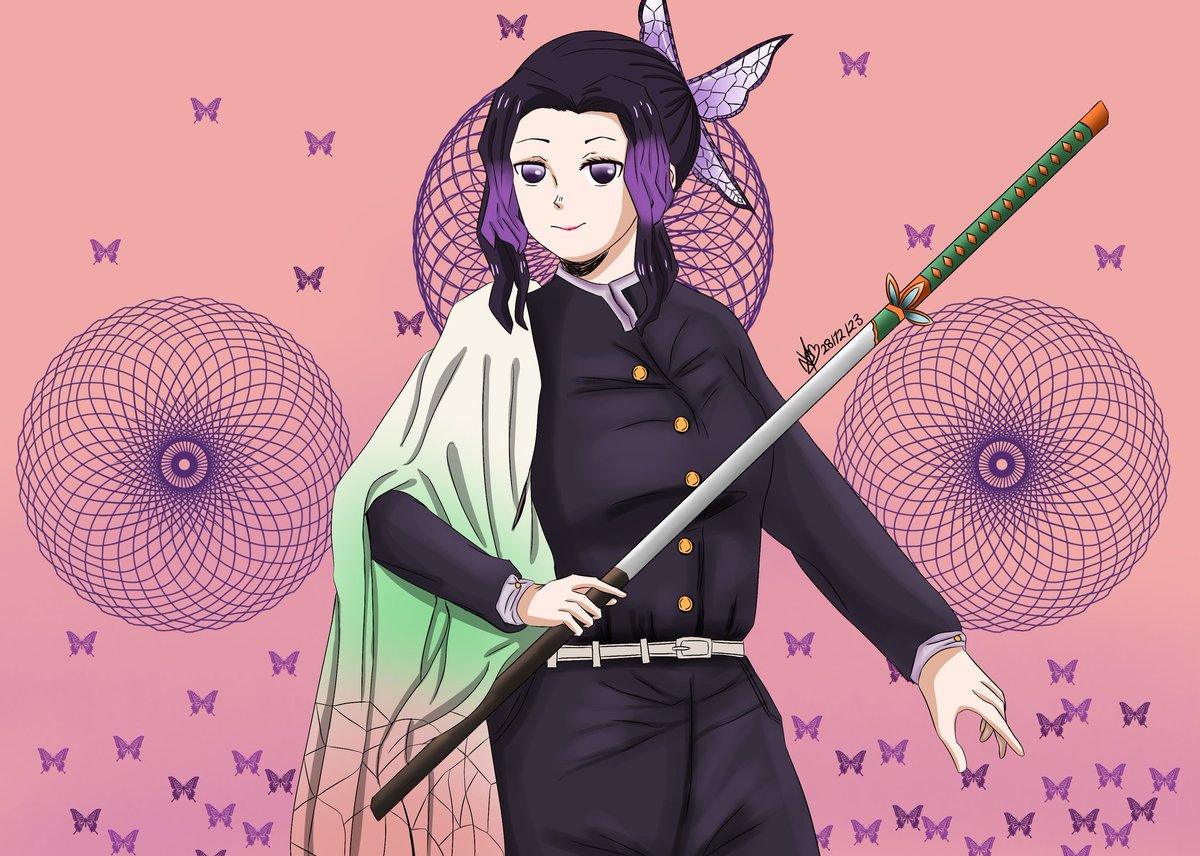 hayure_kun7's tweet photo. Shinobu Kochou - Kimetsu no Yaiba 
#kimetsunoyaiba #digitalart #mariposa #uwu https://t.co/YLO2qQH85v