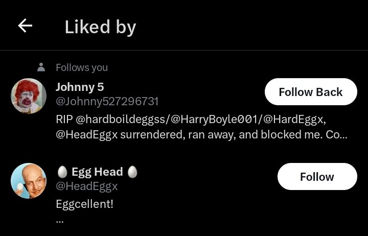 james72422's tweet photo. @Johnny527296731 @HeadEggx I guess that answers it... she definitely saw it, liked it, but refuses to reply. Hahaha
#SheSurrendered
#Terrified https://t.co/TJZWwV7Ktb