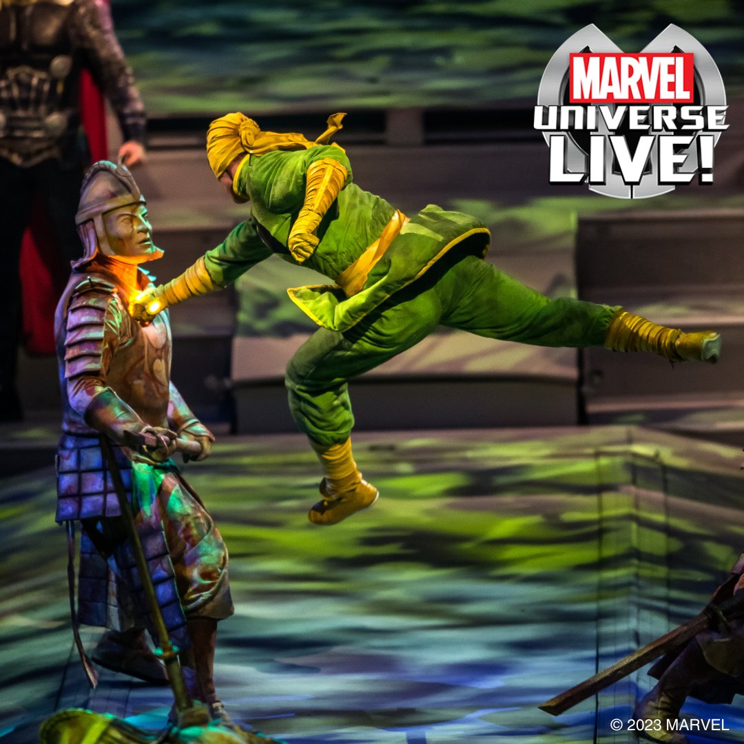 Calling all Marvel fans in Dubai! Unleash your inner Iron Fist and grab your tickets for Marvel Universe LIVE! marveluniverselive.com/en-ae/tickets/