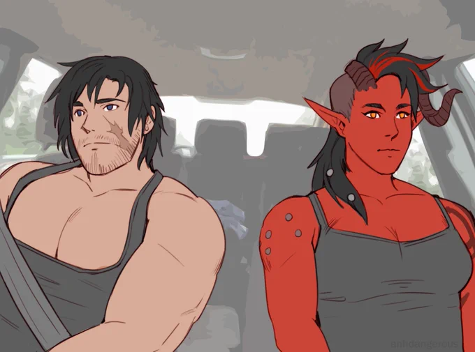 I started drawing this within like 5 seconds of listening to this 