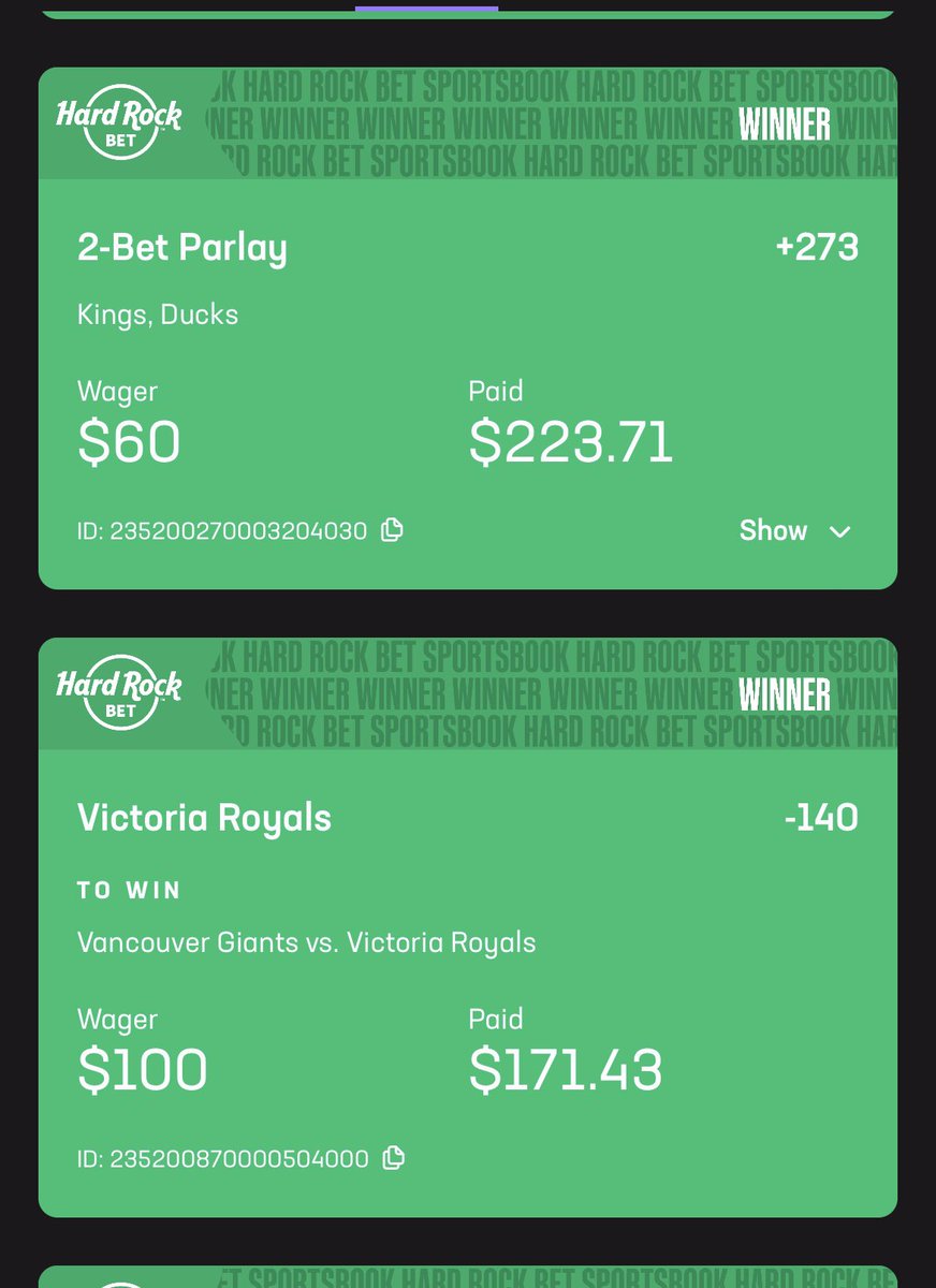 BangzPicks's tweet photo. 🏒 gang! we smashed em last night +273 &amp; +150 dogs 🟢 https://t.co/hCcLPWzNB4