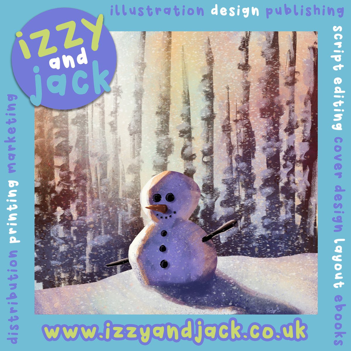 izzybean's tweet image. This sweet snow person by Tim Bye is chilling in the soft snow 🌨⛄️❄️

Check out our illustrator's #portfolio 👉 izzyandjack.co.uk/illustrations/

#kidlitart #kidlitartist #illustratorforhire