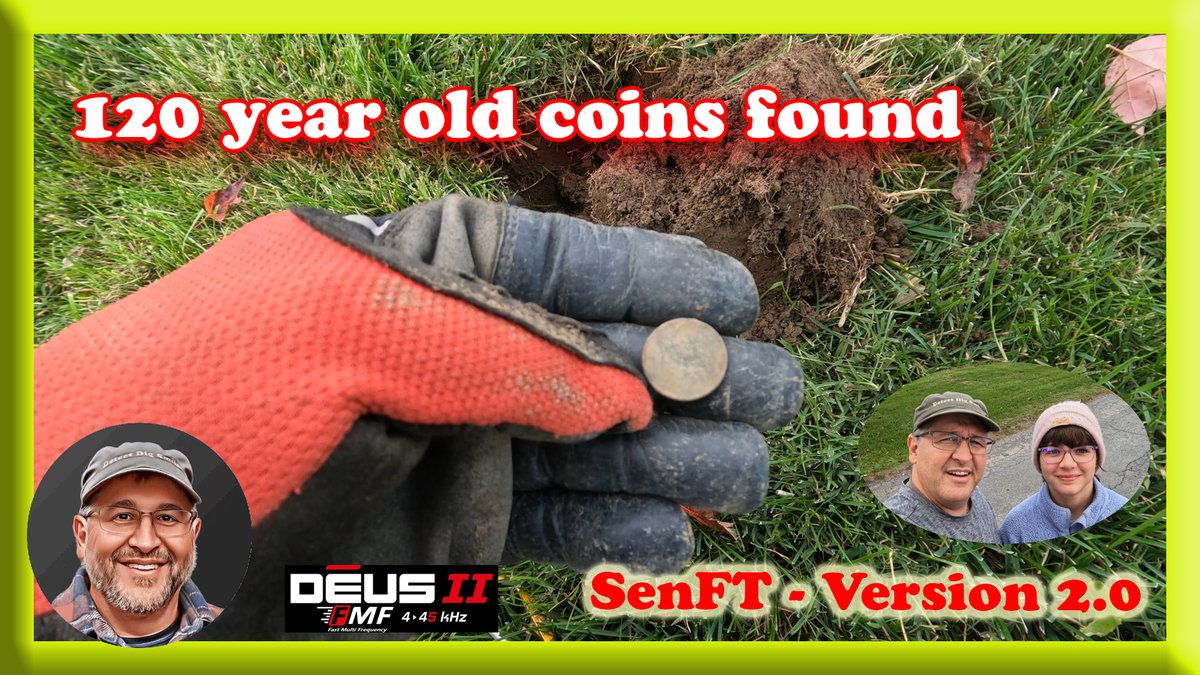 DetectDigSmile's tweet image. Metal Detecting • Two - 120 years old coins found  • XP Deus 2 youtu.be/F6OZgWgxWdg?si… via @YouTube