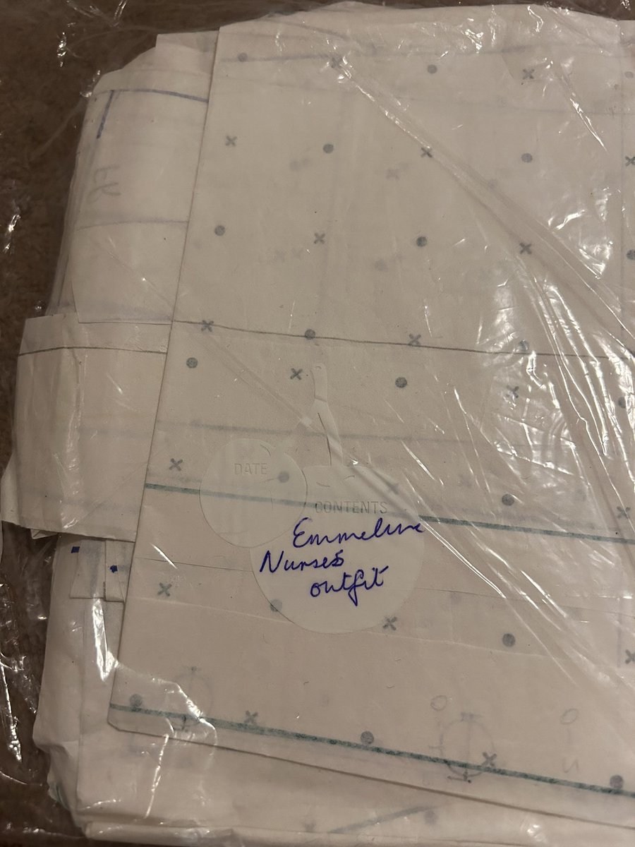 Been looking through my Granny’s old sewing patterns - did anyone else decide their career based on a costume their grandmother made for them or is it just me #nursing