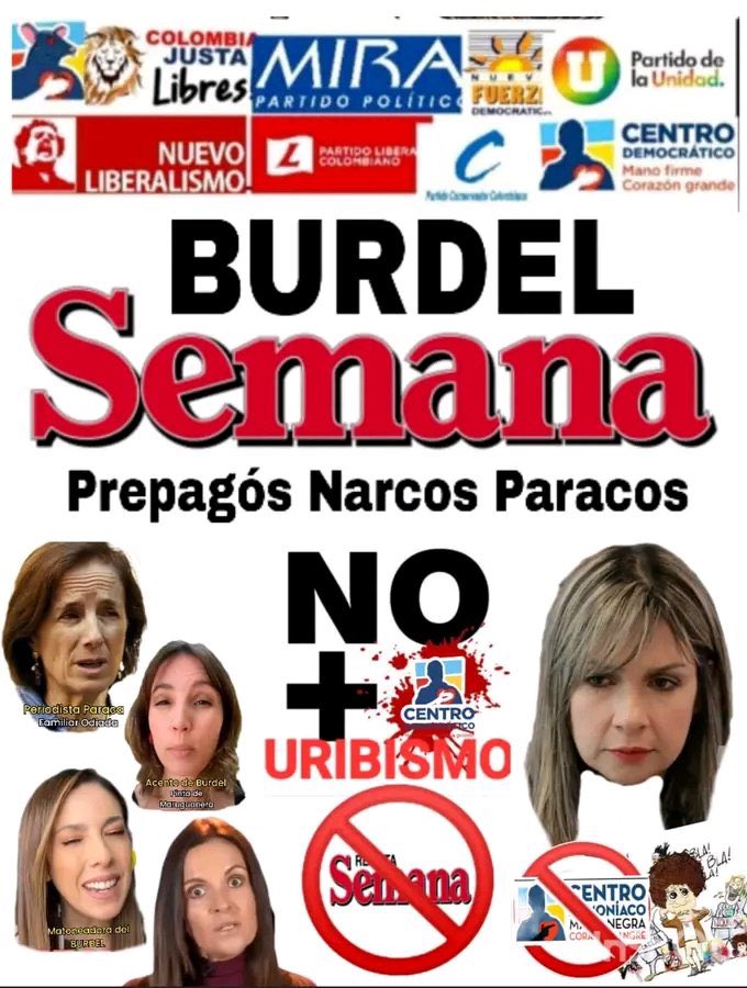 JH69212720's tweet photo. @VickyDavilaH jajajajaja... en serio... ratas hps
#SemanaMiente
#SemanaTerrorista
#LaNueraDeLaMafia la vickyzuela del periodismo.. basura
#ElClanGnecco hampones https://t.co/k65HtofTKH