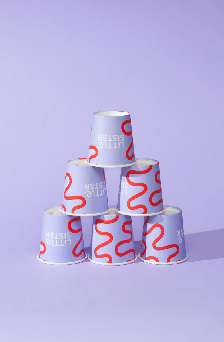 LaniKingston's tweet photo. #DesigningCoffee: I chat with Ben Connolly, Creative Director of @angelandanchor, about the meticulous brand design process for Little Sister, Portstewart, UK: from the bubbly, hand-drawn lettering to the abstract swirl logo inspired by ocean waves. https://t.co/Qs3G8Y1tCY https://t.co/IaysLbnAph