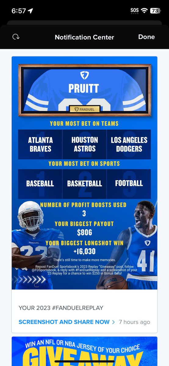 Splashguardmd19's tweet photo. @FDSportsbook https://t.co/nfwKDWdFcE