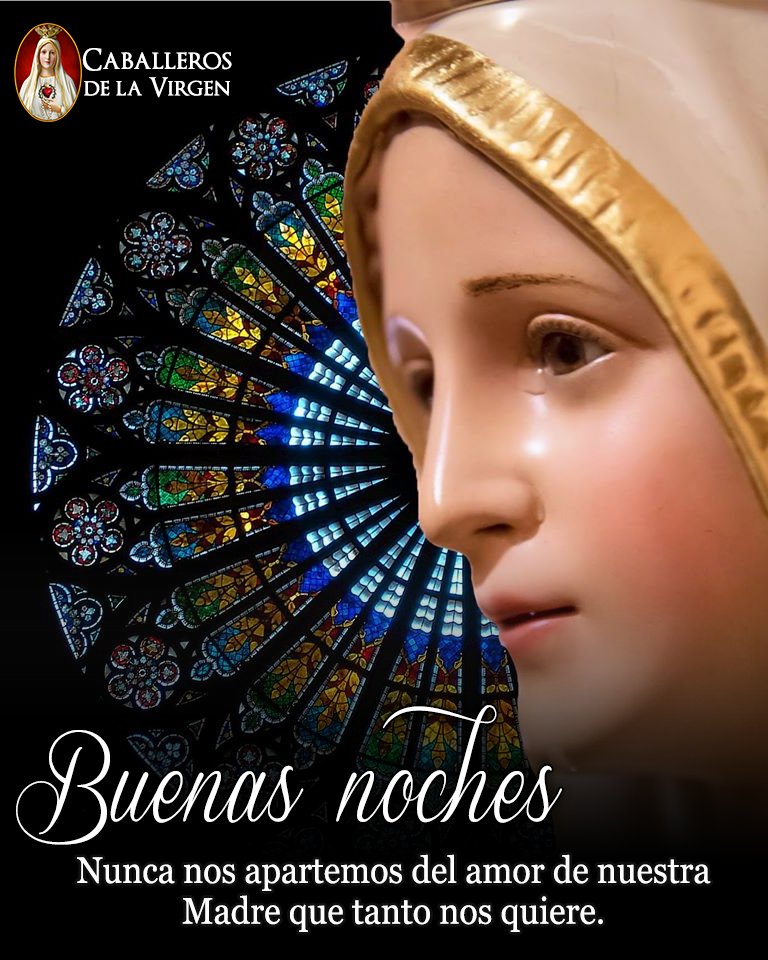 Cab_Virgen's tweet photo. ¡Buenas noches! Después de tu bendición, descanso en paz. Mis tres Avemarías... https://t.co/C50sOORiPk