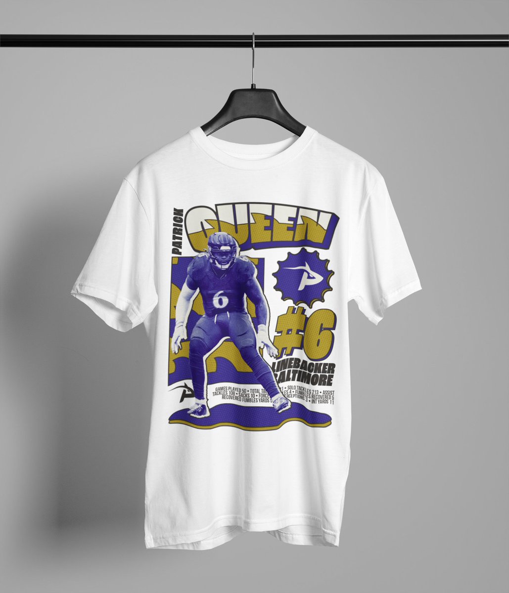 #baltimoreravens are playoff bound 🚀 Gear up with <a href="/Patrickqueen_/">🦈</a> merch today at PatrickQueen.com
