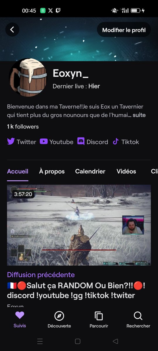 Eoxyn_'s tweet photo. Merci Grâce à vous 2023 a été exceptionnel !!
Vous êtes maintenant plus de 1000 sur Twitch et plus de 2000 sur Tiktok à me suivre !!!

Il reste encore quelques Lives avant 2024 
Mais sachez que votre soutien me motive pour finir 2023 en beauté et Level-up en 2024 !!!

#streaming https://t.co/GVyKmfhmuF