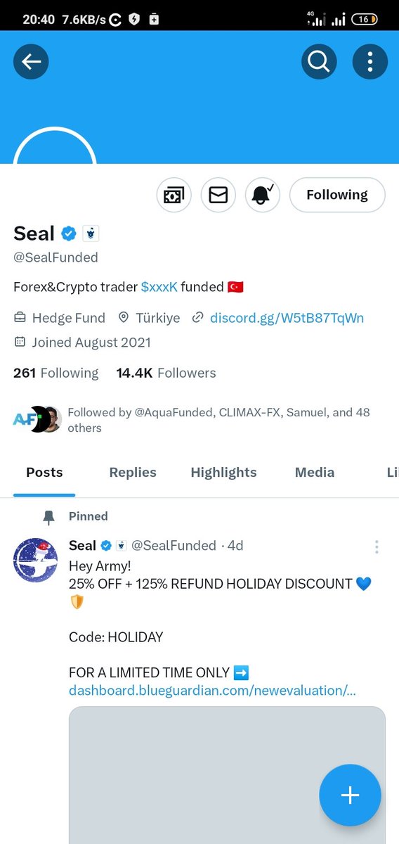 Bean2fx's tweet photo. @SealFunded @FX_CapitalFunds @Aakritidhkal @skyshark0 @Unclebrother5 @Esther_Triumph @taptapFX2 @HarryP @jjnk @joeab @peaka 
Already a discord member, Notification always on https://t.co/K4tfk0gl9R