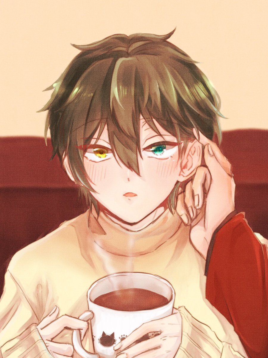 pipipiyoko0508's tweet photo. ココアを飲む君が可愛い/宗みか🥐🍬 https://t.co/zDIV7ej0Wa