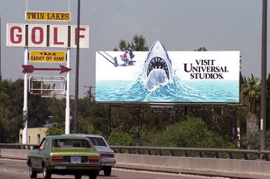 Retro 3D billboards for Universal Studios 😳