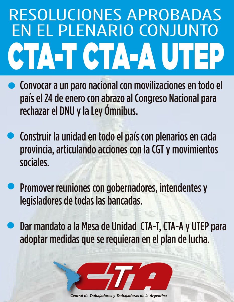 APAERONAUTICOS's tweet photo. #ParoGeneral 
Compartimos las resoluciones de nuestra Central
A construir más unidad! https://t.co/ReXBlrxWyy