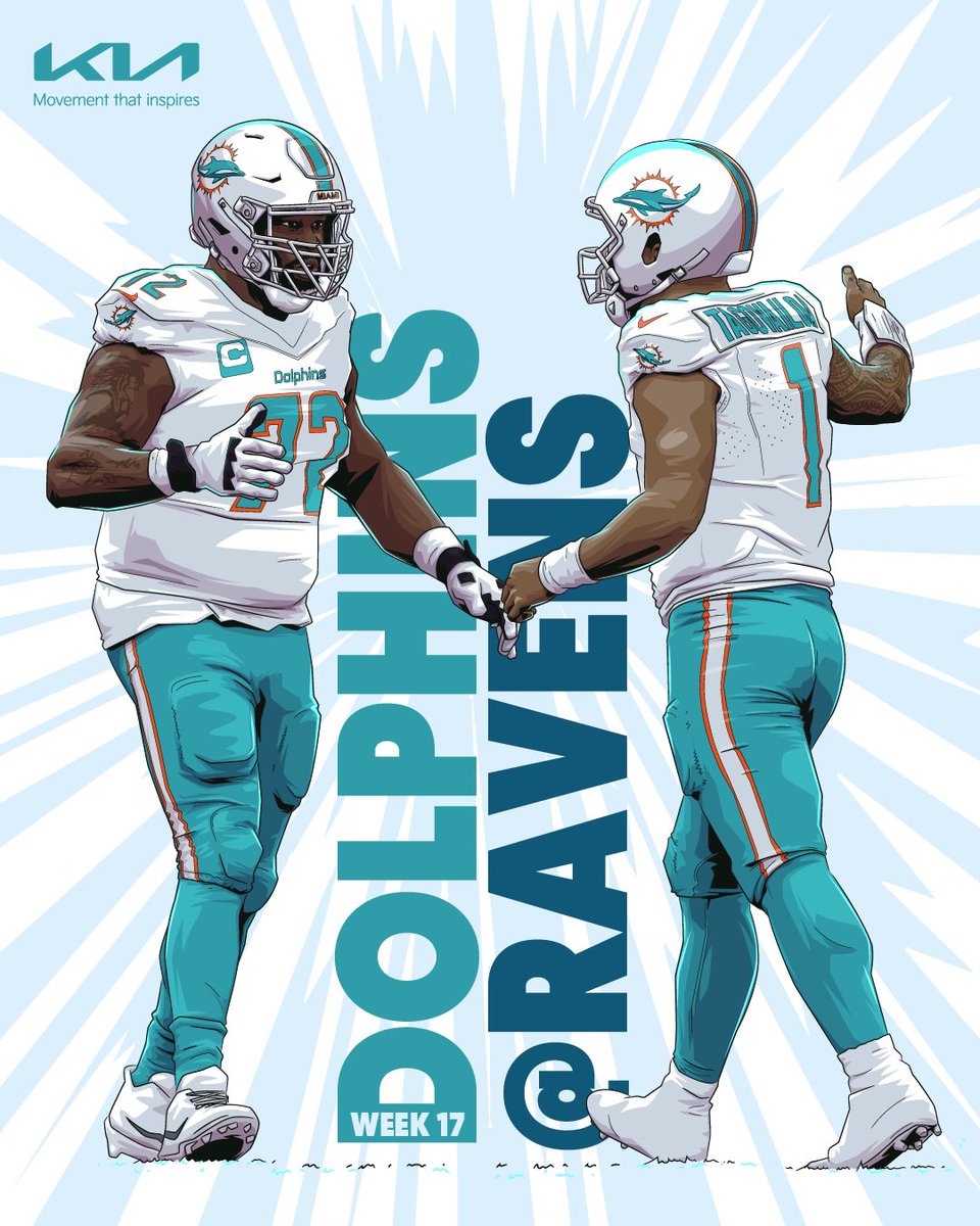 MiamiDolphins's tweet photo. A New Year’s Eve showdown. 🪩 https://t.co/KSfgaw5UcY