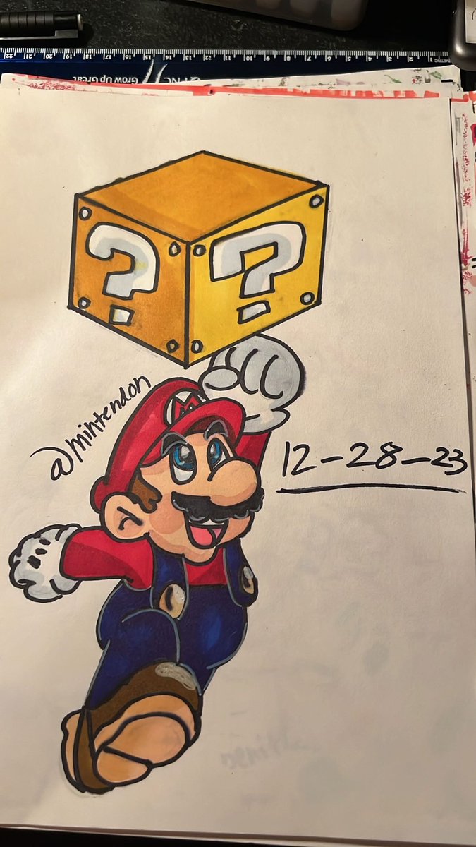 mintendoh's tweet photo. Mario again and again and again gonna be drawing him and the ocs more again ❤️❤️🩹😫
#mario #supermario #supermariobros #drawing #sketch #art #nintendo #nintendoart #supermariofandom https://t.co/6RPnyR2LpF