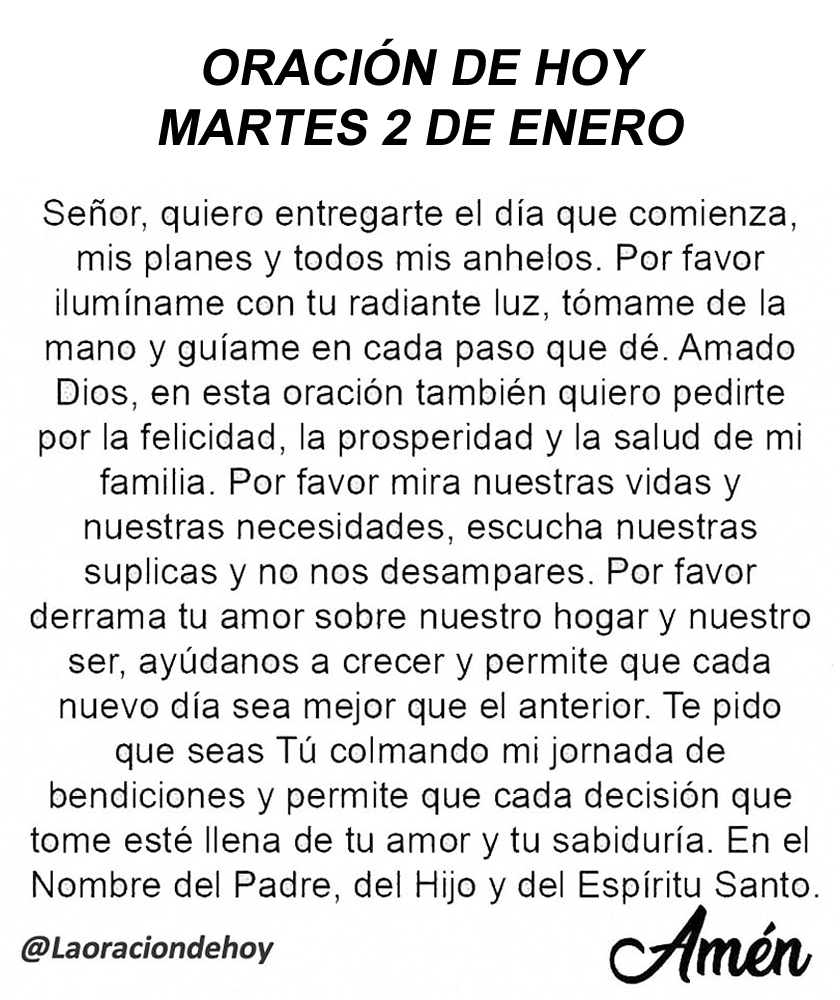 Oración De Hoy tweet media