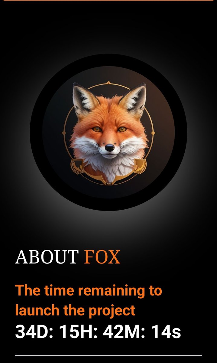 FoxTokens's tweet photo. 34 days separate us from the launch date of our major project, the first of its kind. Get ready, comrades, the Fox Token is coming with strength.

https://t.co/B3QL2zn0PE 
https://t.co/pc2B83wElR 
https://t.co/Did9M1gFWT 

#binance   📷📷📷#Crypto #cryptocurrencies #KuCoinCryptoGem #OKEx #CoinMarketCap #BTC   📷📷📷📷 #Solana #ShibaInu #PEPE2 #Floki #TokenFi #tokens #NFT #marketplace #PiNetworkLive #LunaClassic #ElonMusk #teslacybertruck #HTX