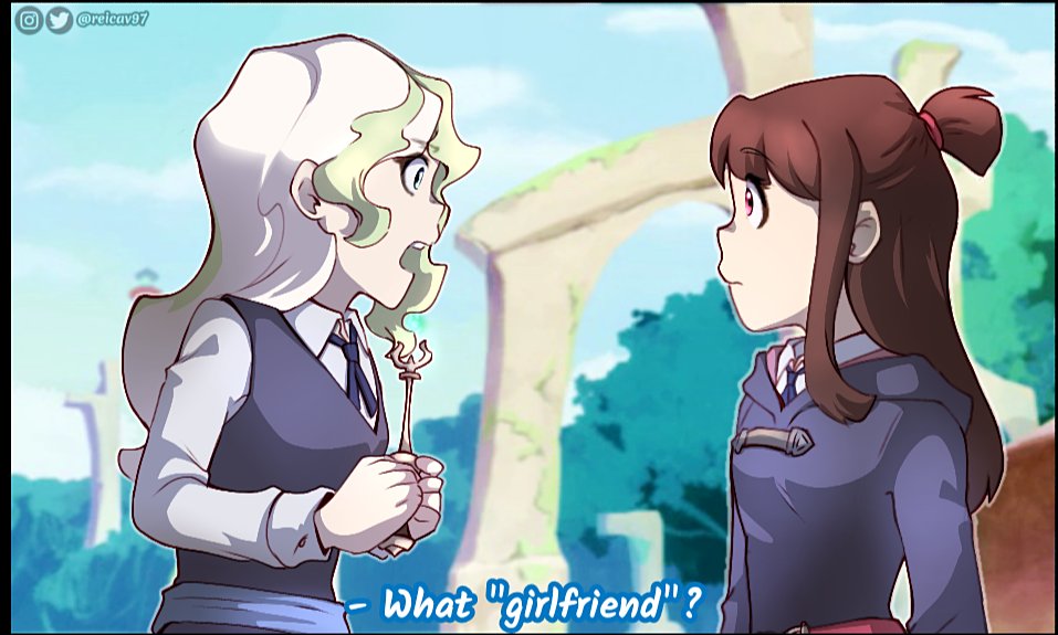 ReiCav97's tweet photo. Your average Diakko Trash. 
Because I want, I can and I did.

 #LittleWitchAcademia #lwa_jp #akkokagari #dianacavendish #diakkotrash #ibispaintX #damneverything #ª https://t.co/c1DMPwEeq4