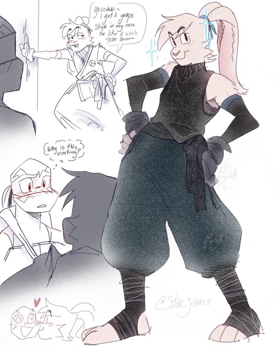 star_jams's tweet image. Yuichi Practice :} 
#leosagi #usagichronicals #SamuraiRabbit