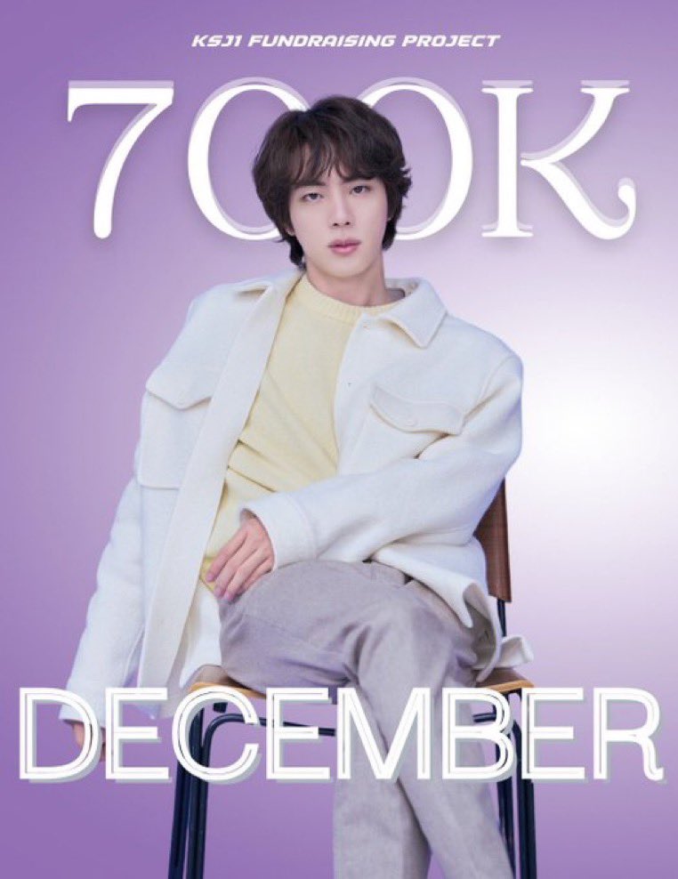 🚀 Join our 700K daily fundraising project as we meet December streaming goal! 🔐Special: tinyurl.com/700KTADay118 💿Normal: bit.ly/3RDwfow 🎥Youtube: bit.ly/3RGxCCL 🍎AM: bit.ly/AppleMusicDec29 #TheAstronaut  #Jin #방탄소년단진