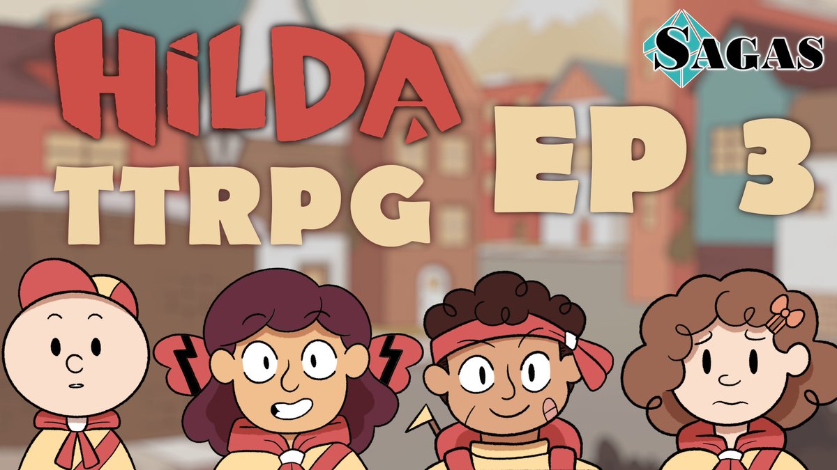 These Sparrow Scouts are in trouble... Can they save Trollberg?
Join us now for the penultimate episode of #Hilda in #SAGAS!
with Okayest DM on the youtubes
@Jhevaunte @thehopelavelle @andreriveraart @HafuPan