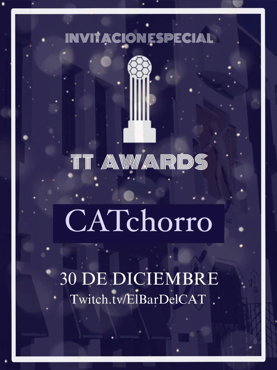 Bueno gente me nominaron a los TT Awards como twittero promesa, asi que si alguna vez vieron un tweet mio, les pido su voto 🥹💙

Me votan acá:

👉🏻 forms.gle/YfHWi43edbWQk2…