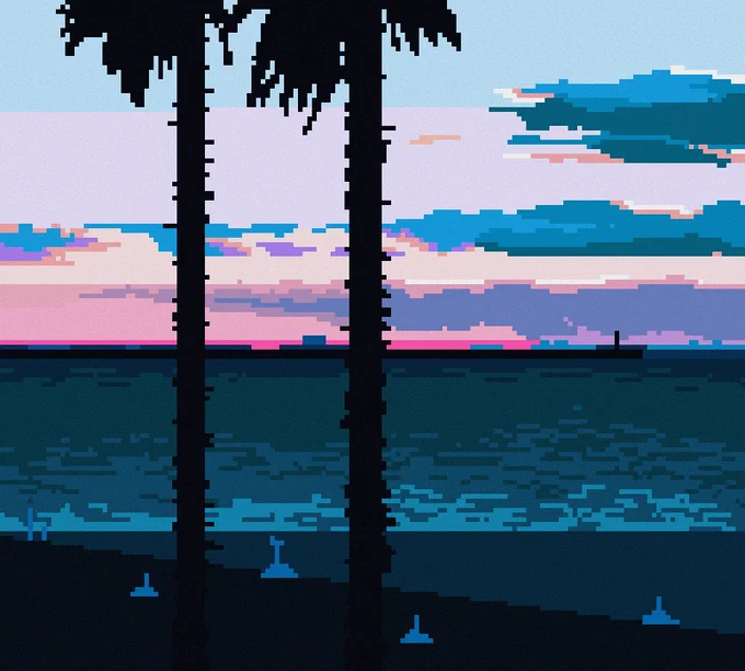 今年はドット絵を少し触ってみたりなどもしました。