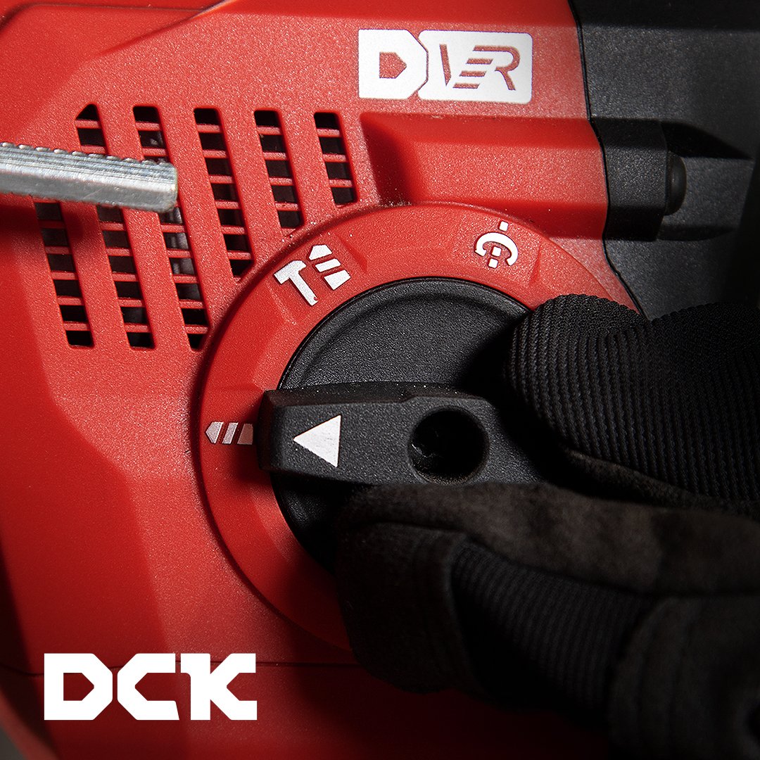 The DCK 20V #RotaryHammer #KRH20V26 gives you three work modes to choose from to make the job easier than ever before. 😀Activate the hammer or drill to penetrate through solid walls and flexible materials, or switch to the breaker to level out surfaces and start a new project.