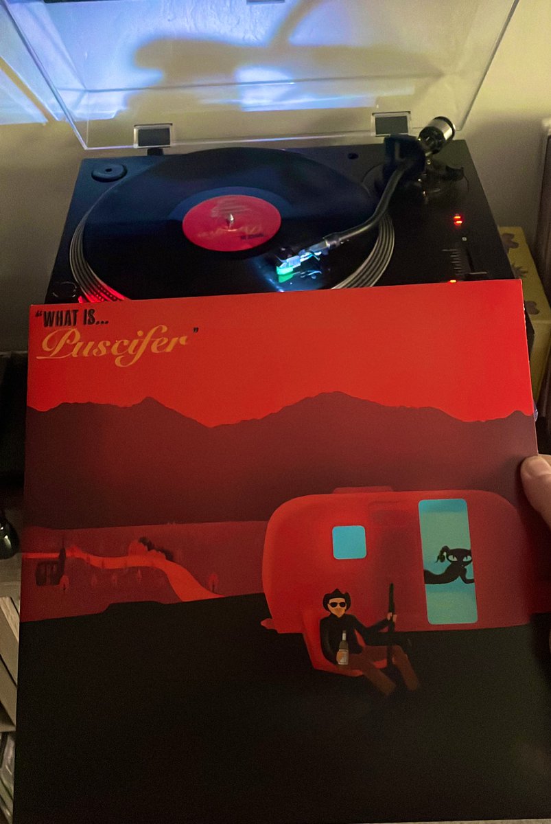 Is a bit rate but if you can find this live comp. from @puscifer grab it! Absolutley killer showcase of how good a band they are @carinaround  #matmitchell #vinylcollection