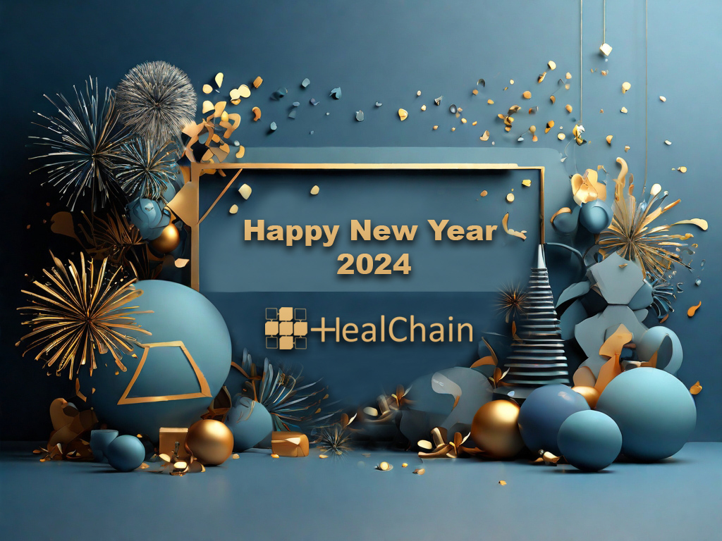 HealChain_me's tweet photo. ➡️Happy New Year 2024! 

🥳😍🌞Thank you for being a part of our journey. Let's unlock more possibilities and reach new heights this year. Here's to a year of innovation, security, and health! https://t.co/ZZprUIykyL