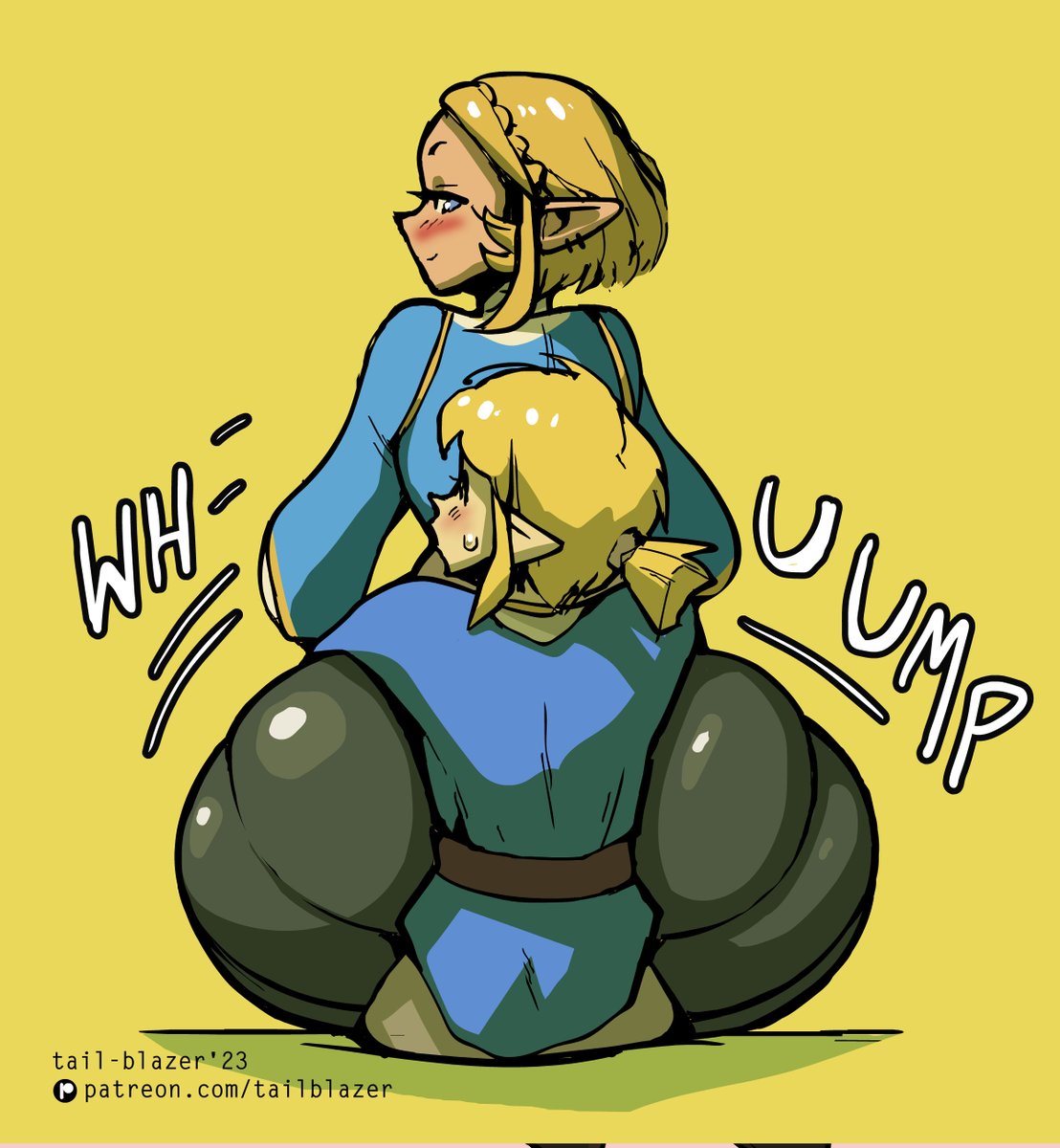 TailBlazerArt's tweet photo. mGTS Zelda finds a little seat. 🍑✨

(p4tre0n request. Link in bio for more.) https://t.co/ZKcukaAaDq